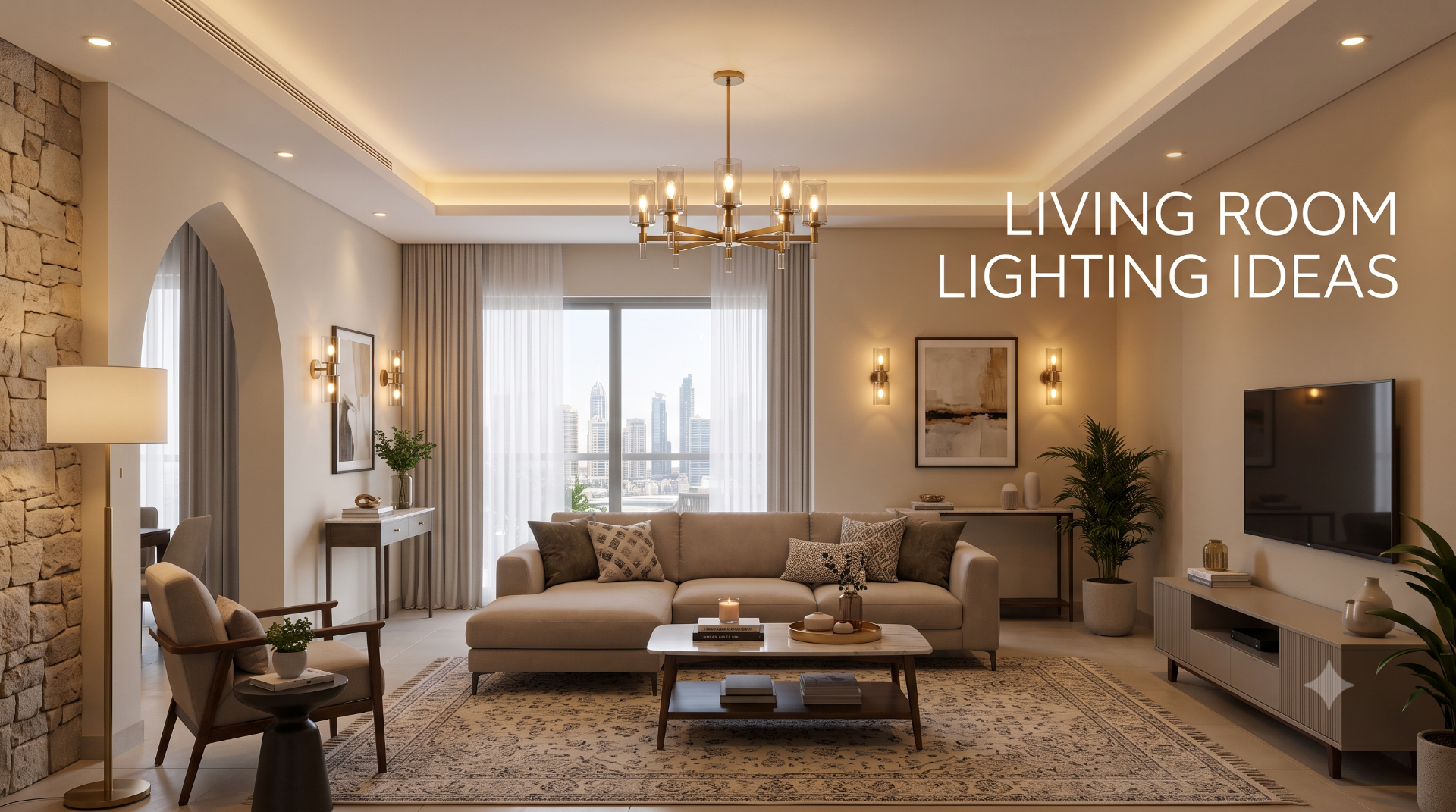 living room lighting ideas